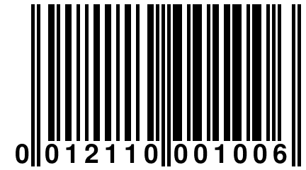 0 012110 001006