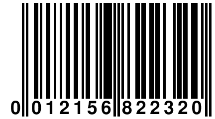 0 012156 822320