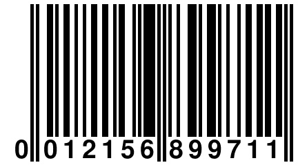 0 012156 899711