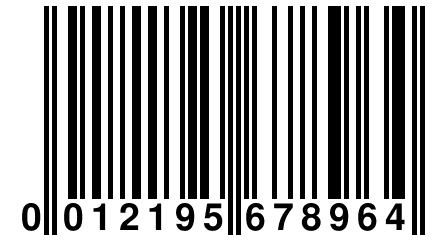 0 012195 678964