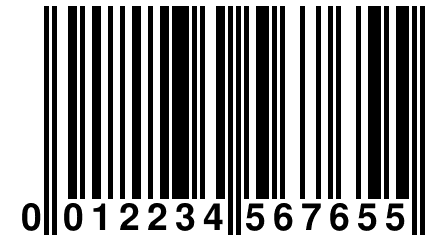 0 012234 567655