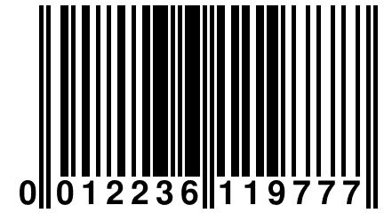 0 012236 119777