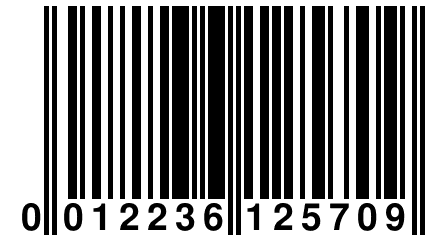 0 012236 125709