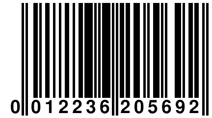 0 012236 205692