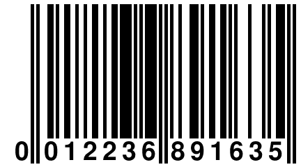 0 012236 891635