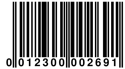 0 012300 002691