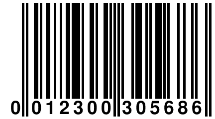 0 012300 305686