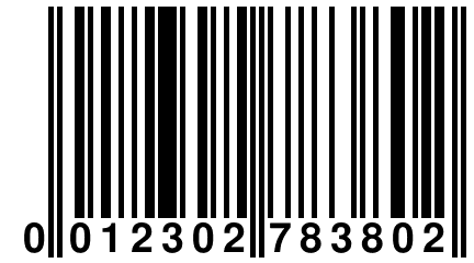 0 012302 783802