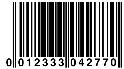 0 012333 042770