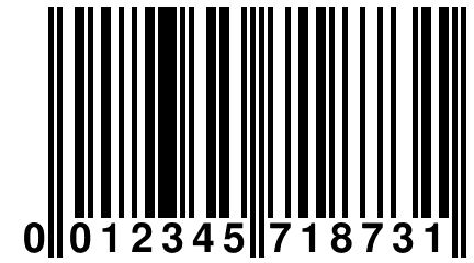 0 012345 718731