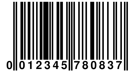 0 012345 780837