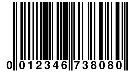 0 012346 738080