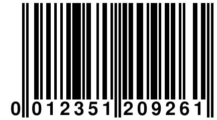 0 012351 209261