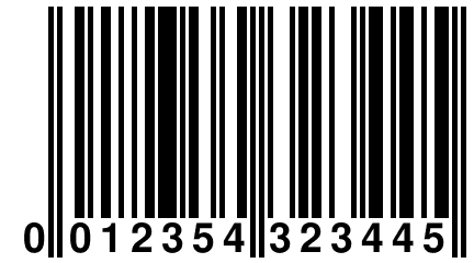 0 012354 323445