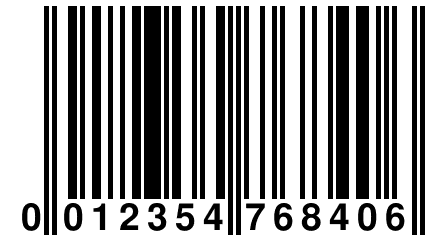 0 012354 768406