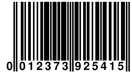 0 012373 925415