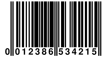 0 012386 534215