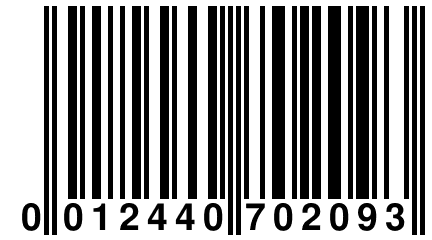 0 012440 702093