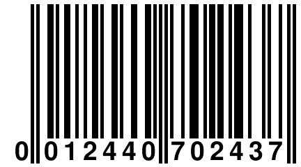 0 012440 702437