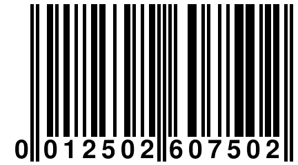 0 012502 607502