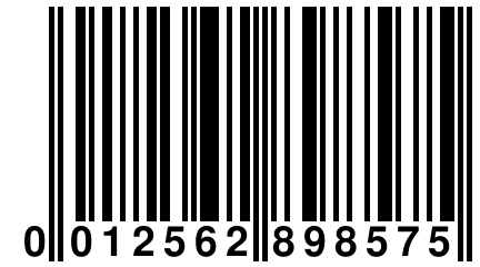 0 012562 898575