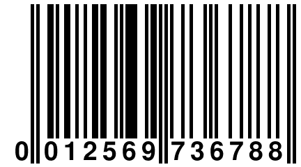 0 012569 736788