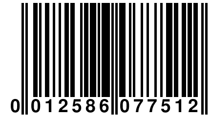 0 012586 077512