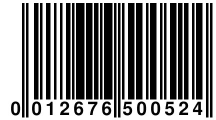 0 012676 500524