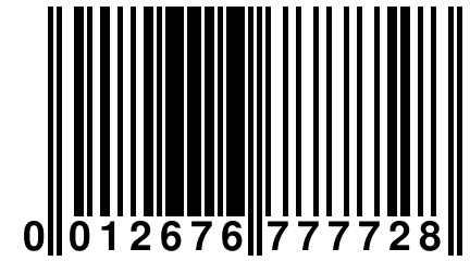 0 012676 777728