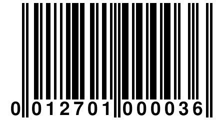 0 012701 000036