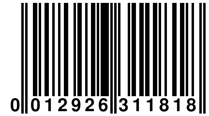 0 012926 311818