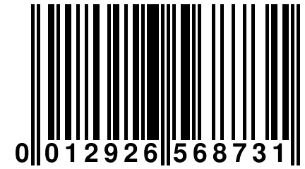 0 012926 568731