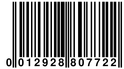 0 012928 807722