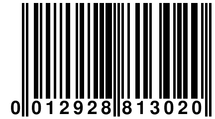 0 012928 813020