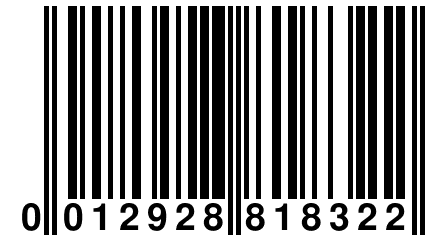 0 012928 818322