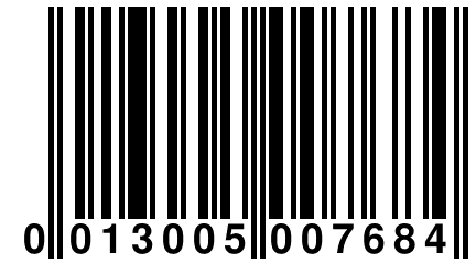 0 013005 007684