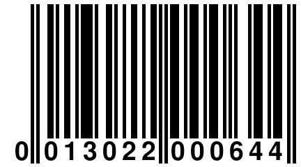 0 013022 000644