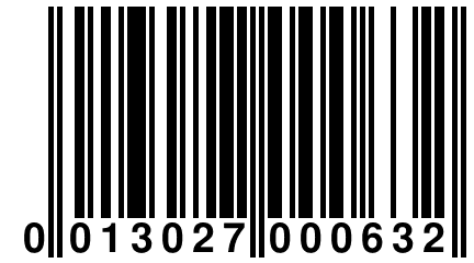 0 013027 000632