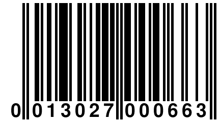 0 013027 000663