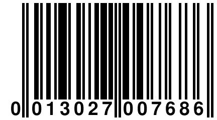 0 013027 007686