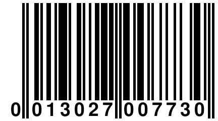 0 013027 007730