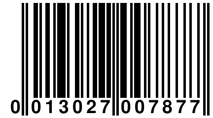 0 013027 007877