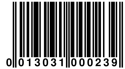 0 013031 000239