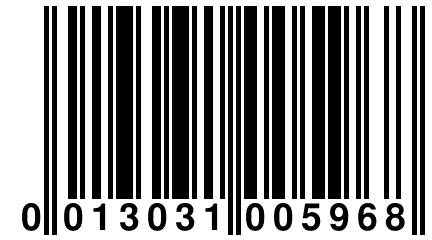 0 013031 005968