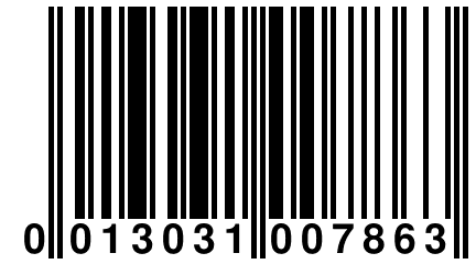 0 013031 007863