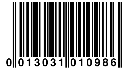 0 013031 010986