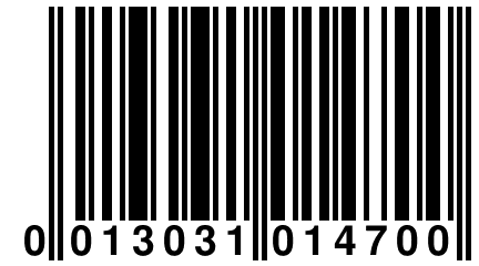 0 013031 014700