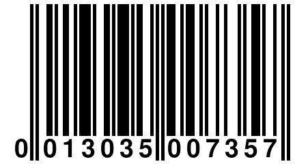 0 013035 007357