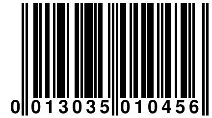 0 013035 010456