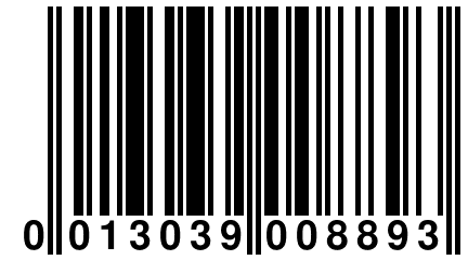 0 013039 008893